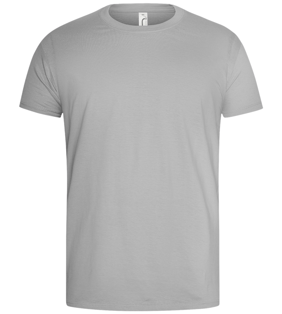 Basic men's t-shirt_PURE GRAY_front