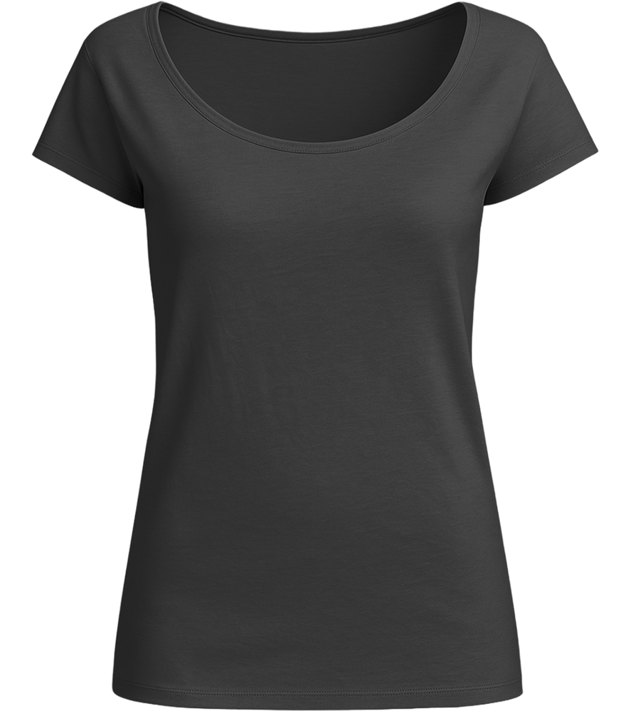 Comfort long t-shirt_DEEP BLACK_front