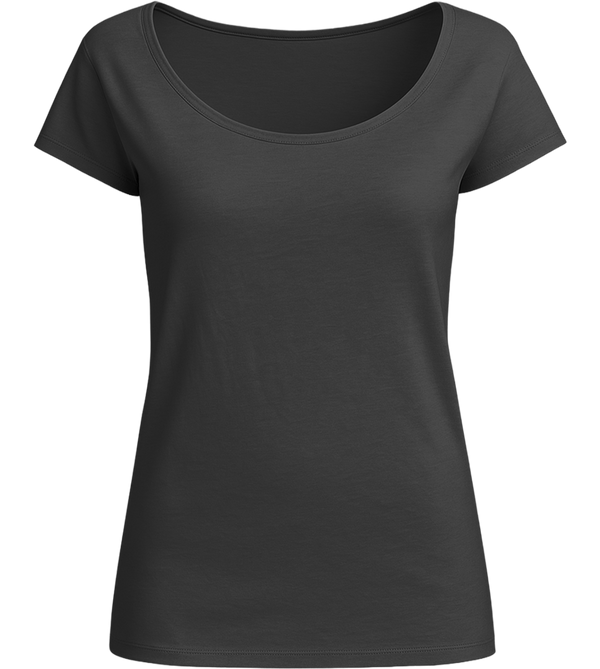 Premium long t-shirt_DEEP BLACK_front