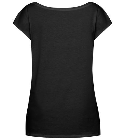 Comfort long t-shirt_DEEP BLACK_back