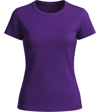 Premium women's t-shirt_DARK PURPLE_front