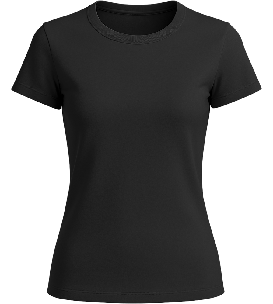 Premium women's t-shirt_DEEP BLACK_front