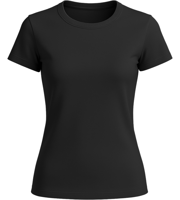Premium women's t-shirt_DEEP BLACK_front