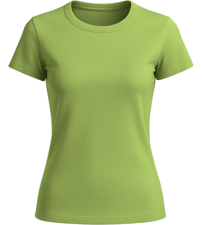 Premium women's t-shirt_GREEN APPLE_front