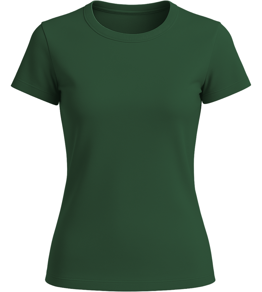 Premium women's t-shirt_GREEN BOTTLE_front