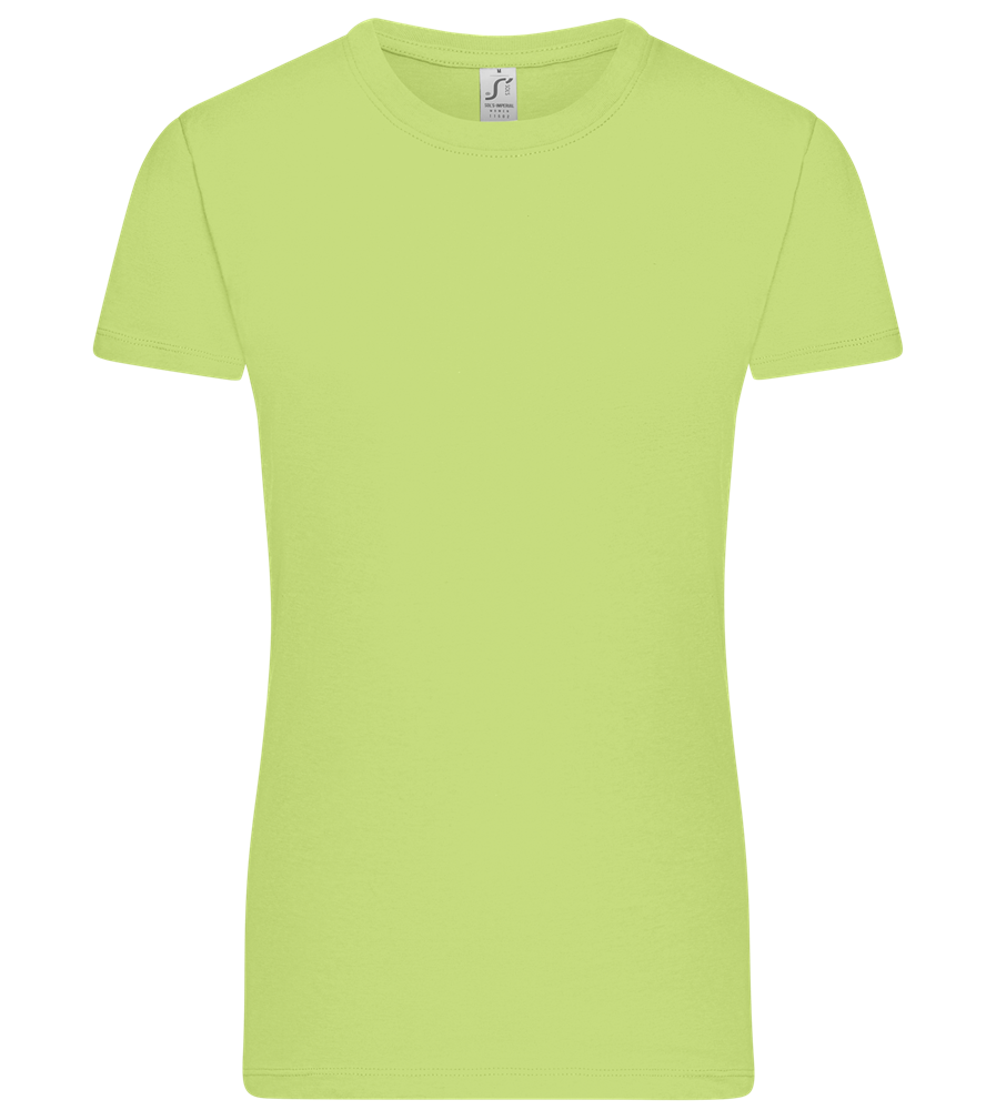 Premium women's t-shirt_GREEN APPLE_front
