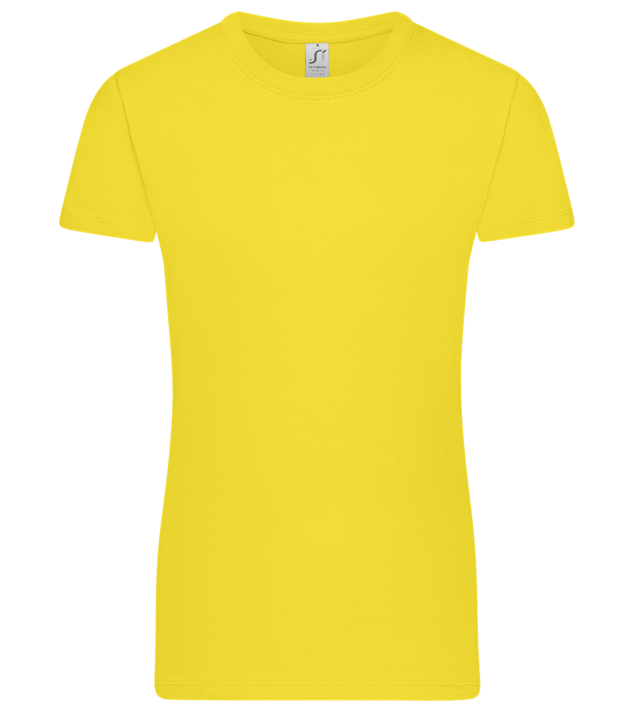 Premium women's t-shirt_LEMON_front