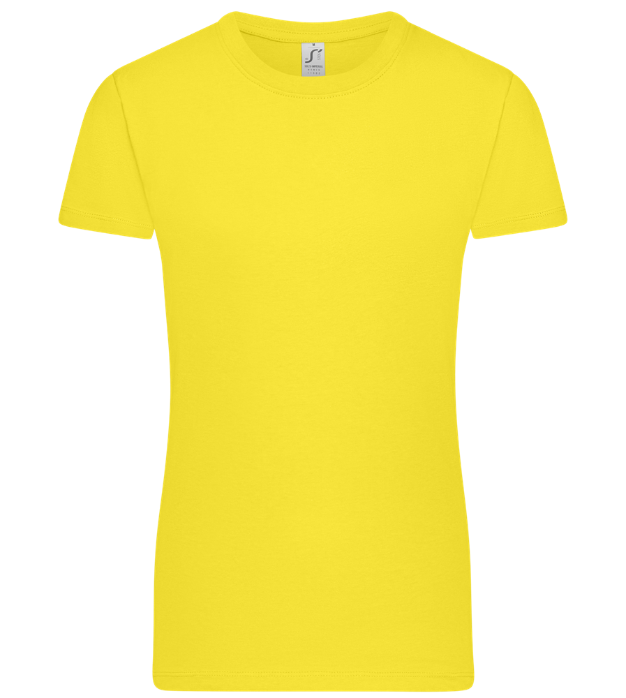 Premium women's t-shirt_YELLOW_front