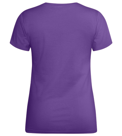 Premium women's t-shirt_DARK PURPLE_back