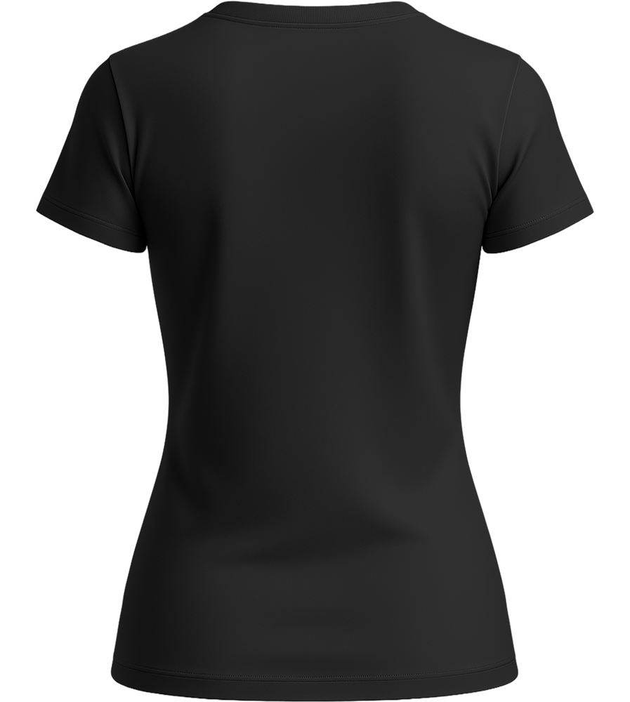 Premium women's t-shirt_DEEP BLACK_back