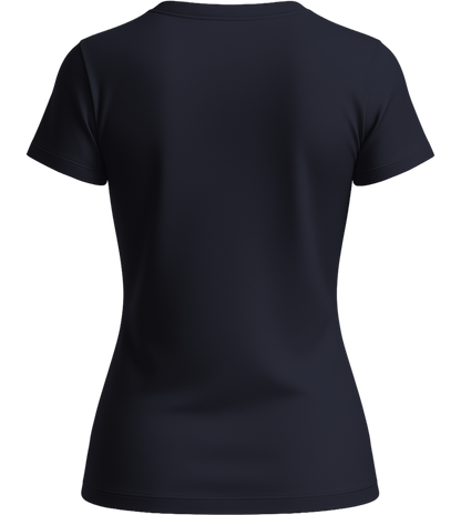 Premium women's t-shirt_FRENCH NAVY_back