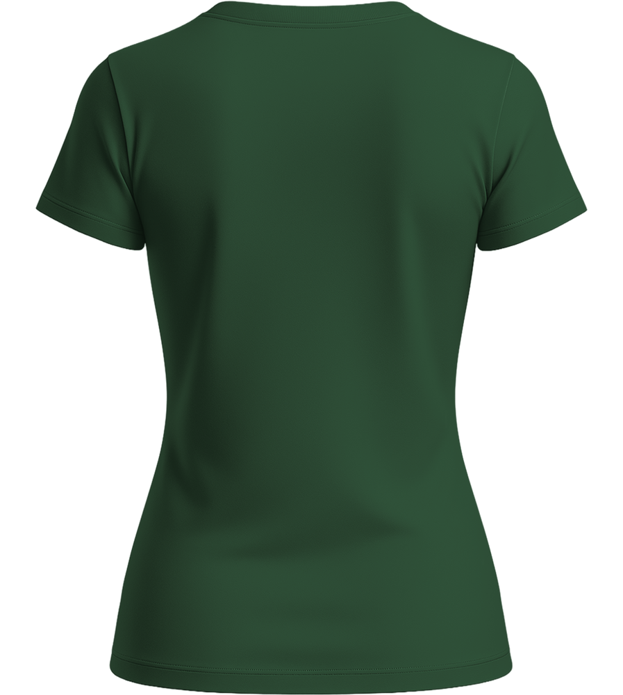 Premium women's t-shirt_GREEN BOTTLE_back
