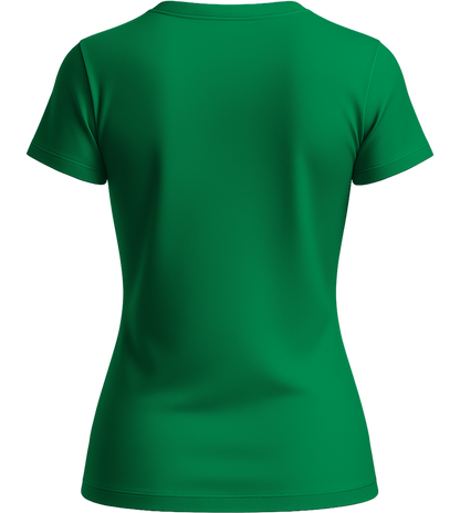 Premium women's t-shirt_MEADOW GREEN_back