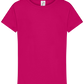 Comfort girls' t-shirt FUCHSIA front