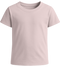 Basic girls' t-shirt_MEDIUM PINK_front