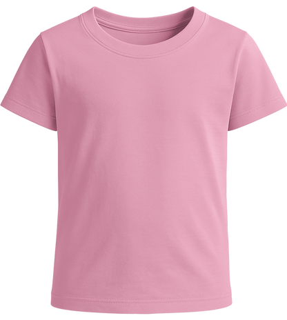 Basic girls' t-shirt_ORCHID PINK_front
