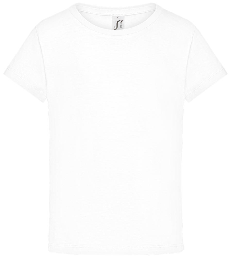 Comfort girls' t-shirt WHITE front