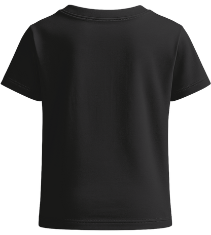 Basic girls' t-shirt_DEEP BLACK_back