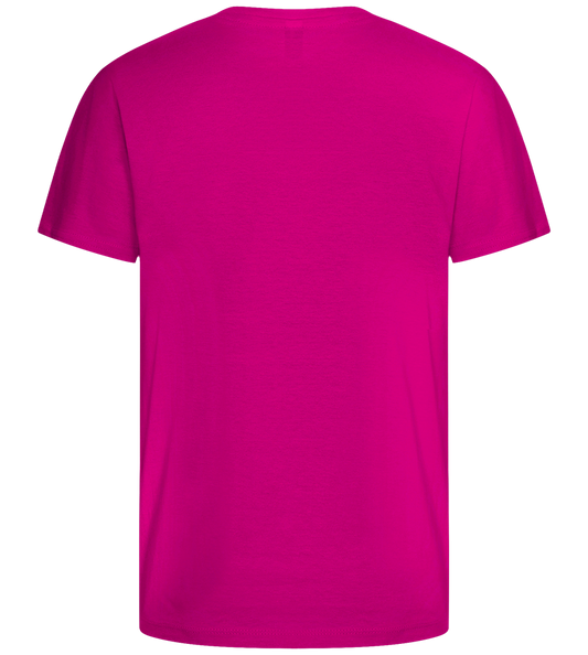 Comfort girls' t-shirt_FUCHSIA_back