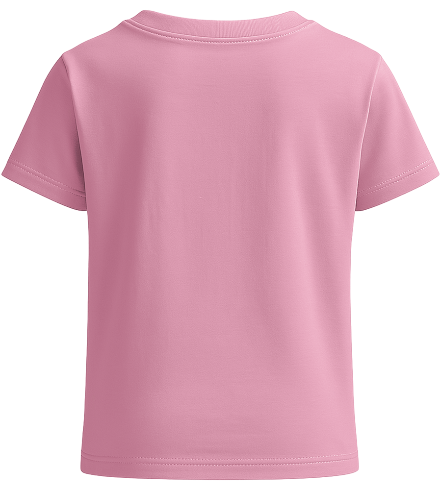 Basic girls' t-shirt_ORCHID PINK_back