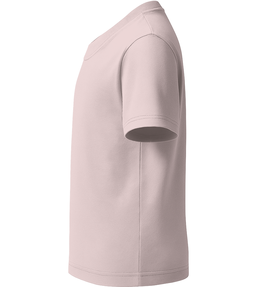 Basic girls' t-shirt_MEDIUM PINK_left