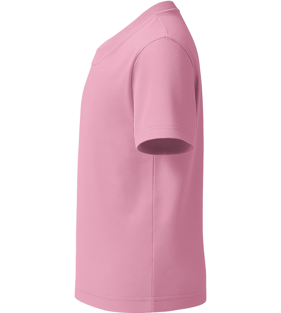 Basic girls' t-shirt_ORCHID PINK_left