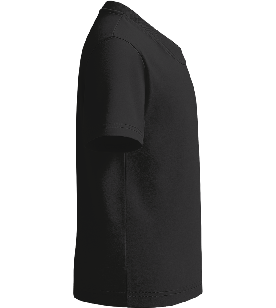 Basic girls' t-shirt_DEEP BLACK_right
