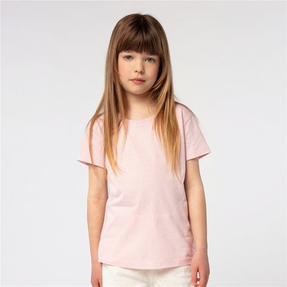 Comfort girls' t-shirt_PINK ORCHID_DETAILEDIMAGE_front_0