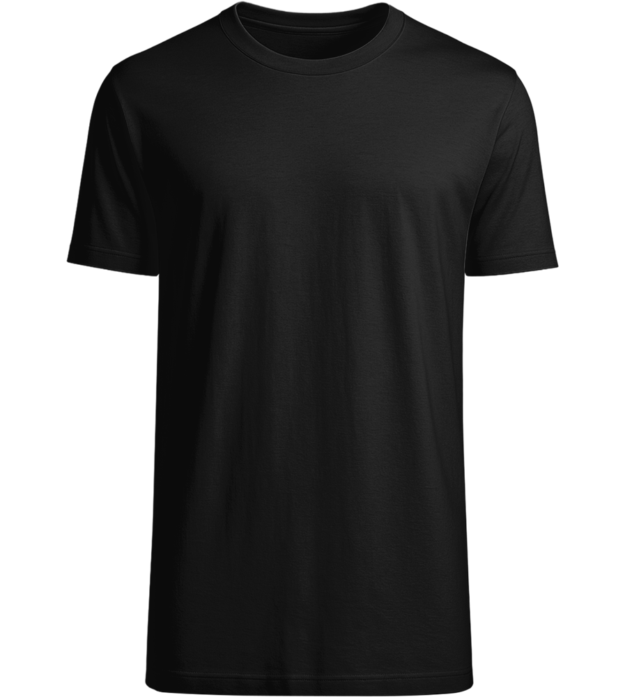 Comfort men's long t-shirt_DEEP BLACK_front