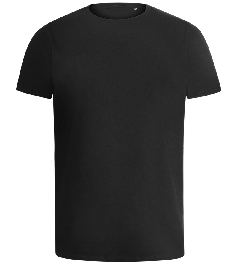 Comfort men's long t-shirt_DEEP BLACK_front