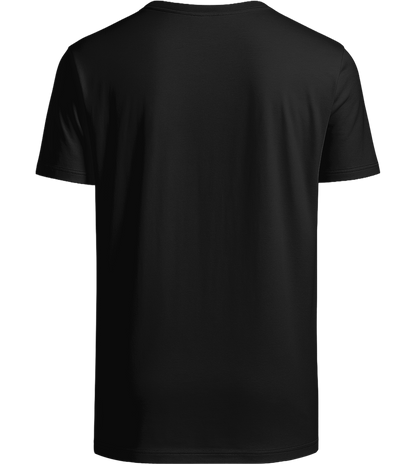 Comfort men's long t-shirt_DEEP BLACK_back