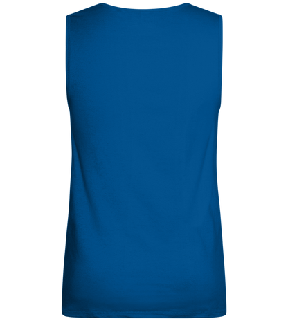 Basic men's tank top_ROYAL_back