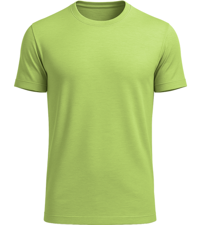 Premium men's t-shirt_APPLE GREEN_front