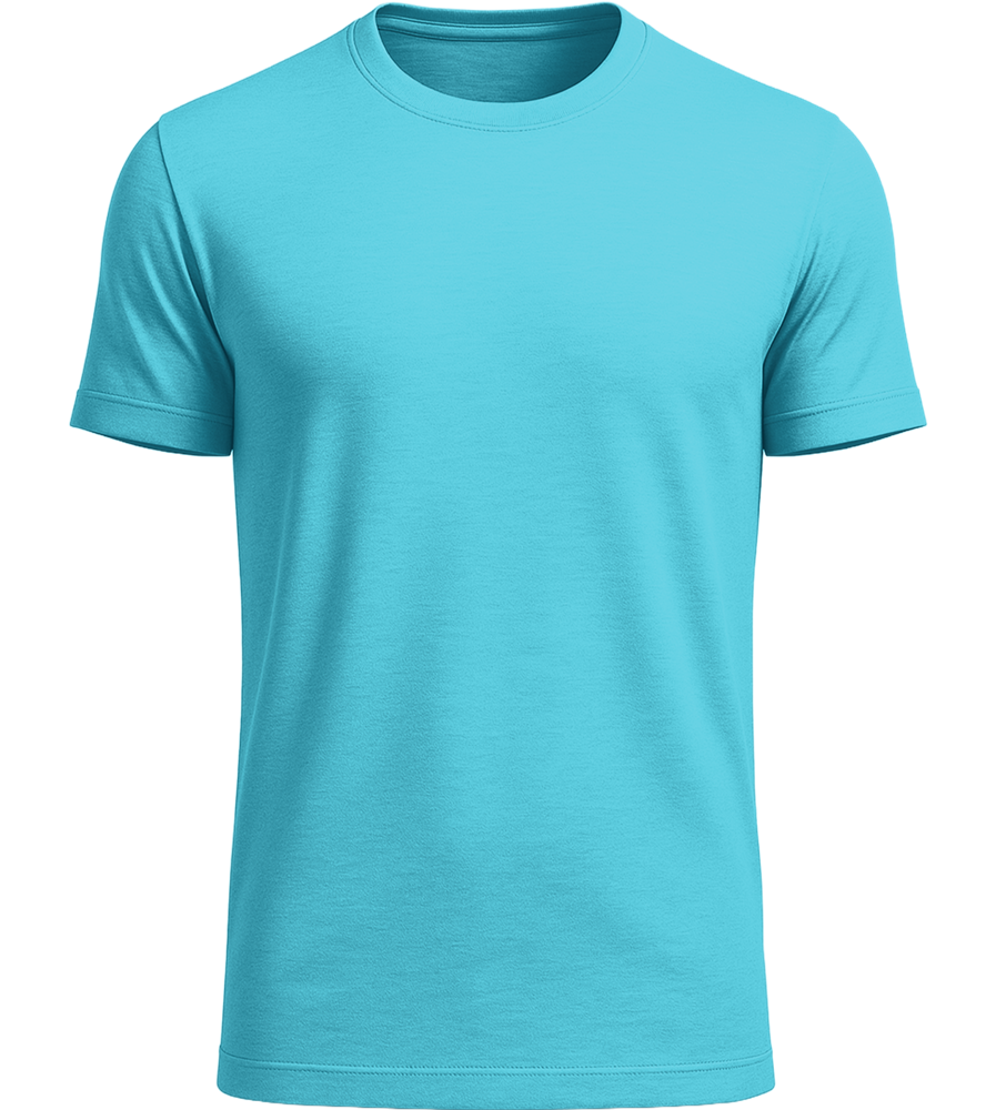 Premium men's t-shirt_ATOLL BLUE_front