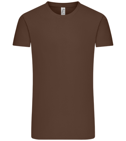 Premium men's t-shirt_CHOCOLATE_front