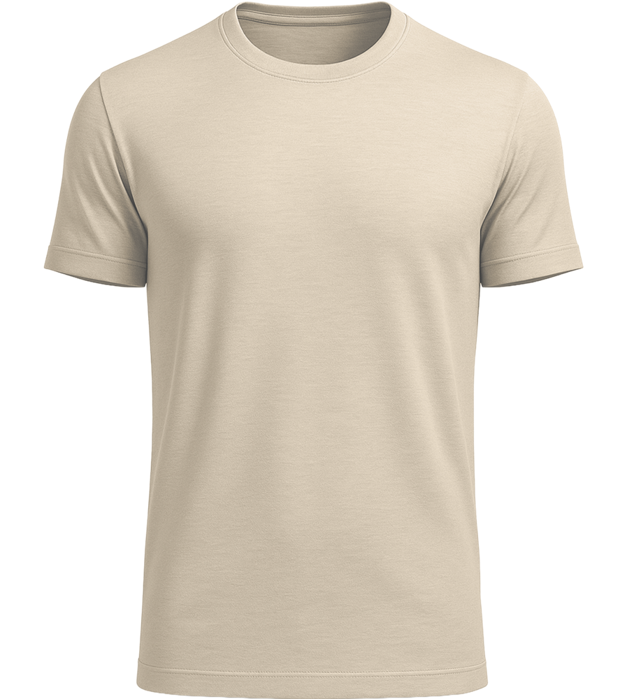 Premium men's t-shirt_CREAM_front