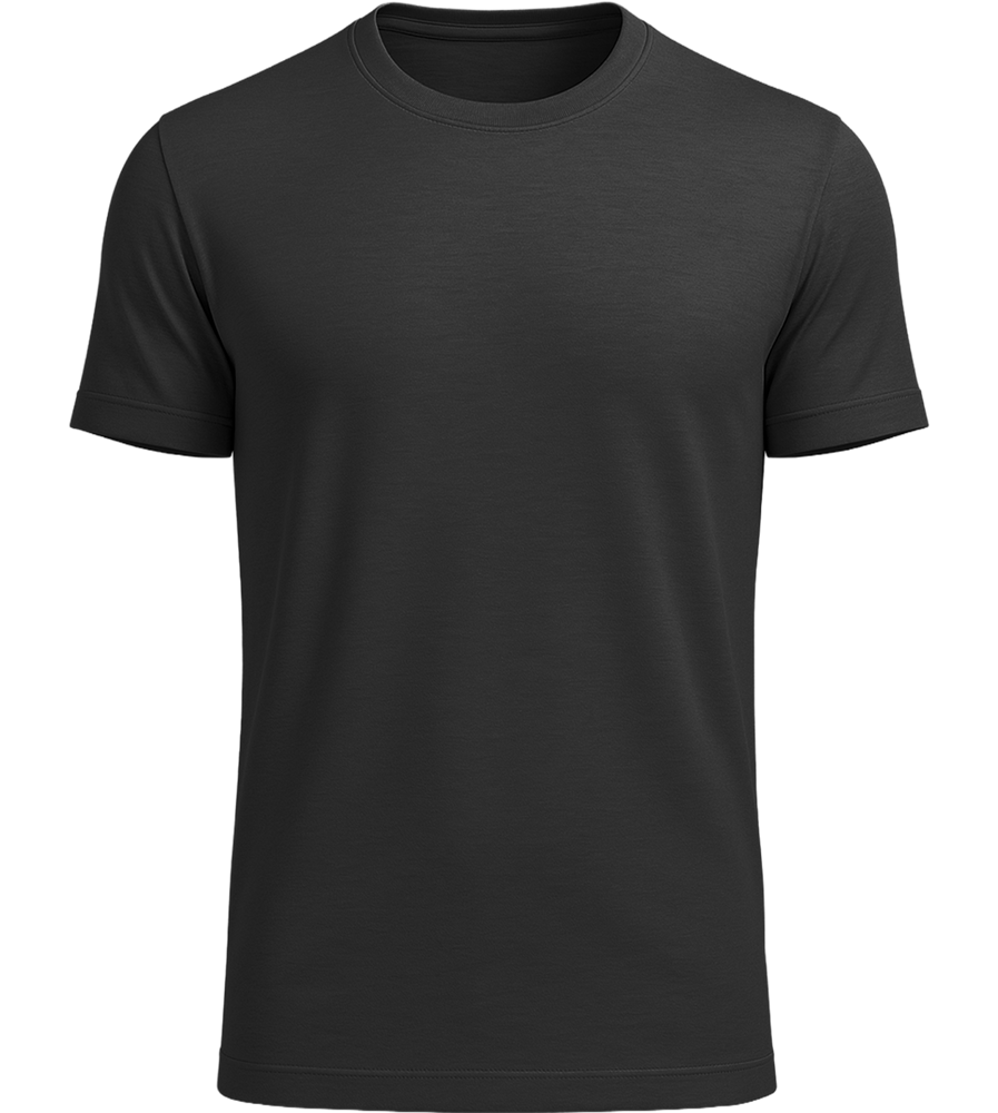 Premium men's t-shirt_DEEP BLACK_front