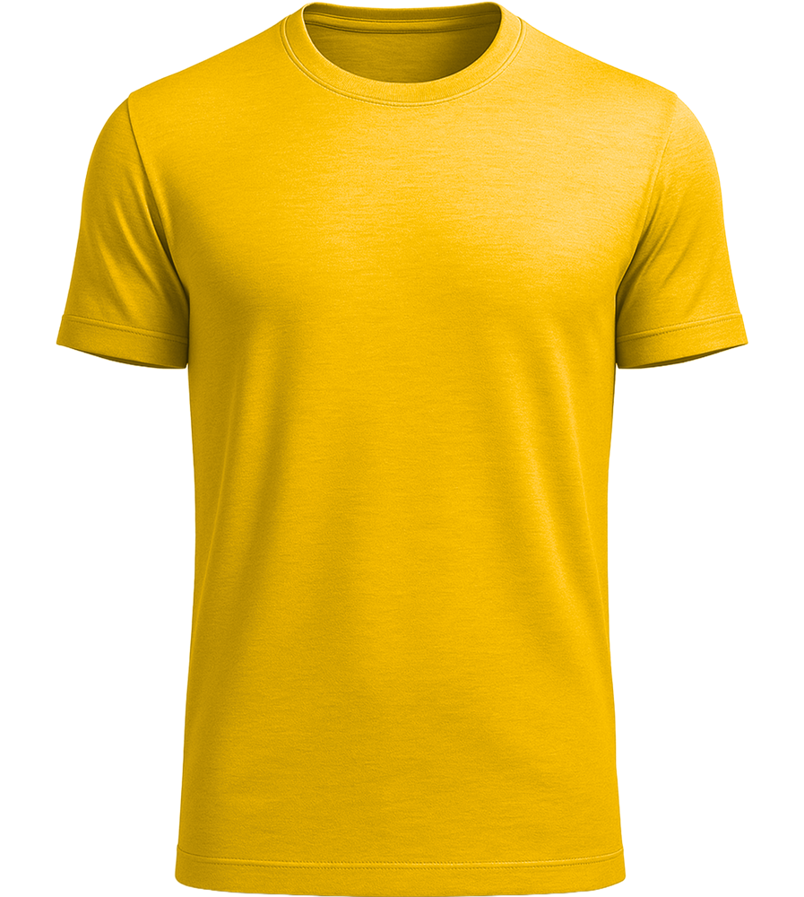 Premium men's t-shirt_GOLD_front