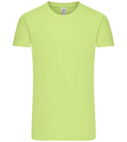 Premium men's t-shirt GREEN APPLE front