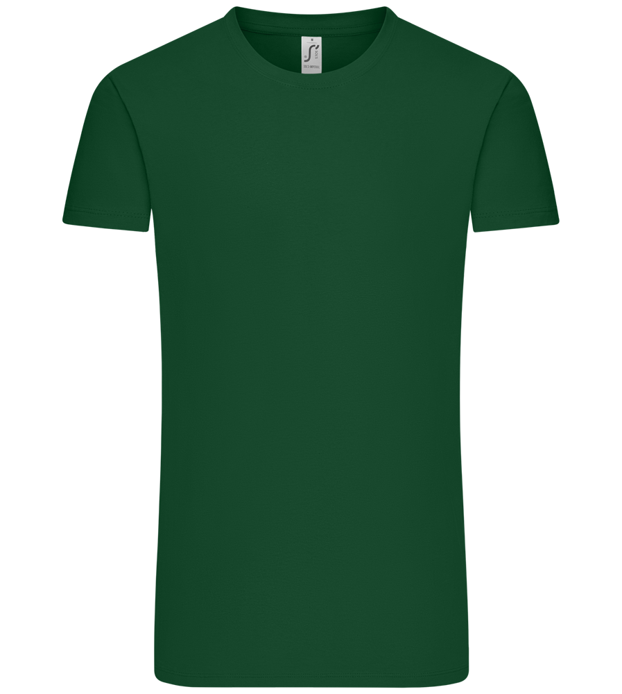 Premium men's t-shirt GREEN BOTTLE front