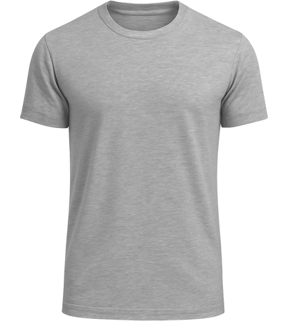 Premium men's t-shirt_GREY MELANGE_front