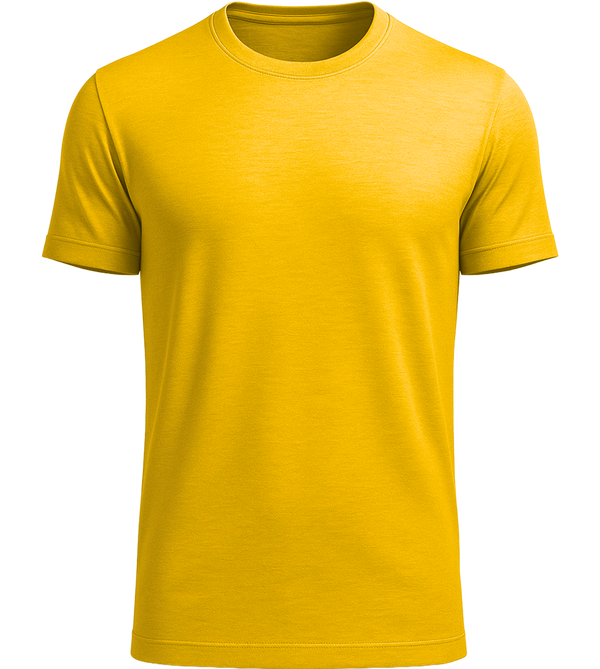 Premium men's t-shirt_YELLOW_front