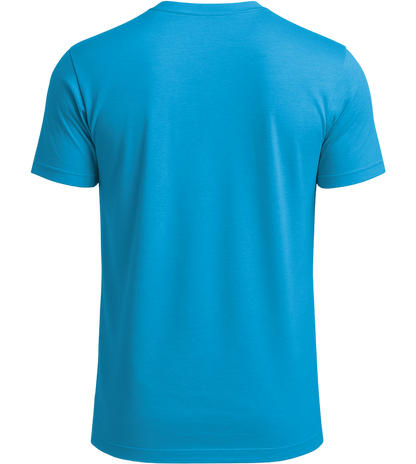 Premium men's t-shirt_AQUA_back
