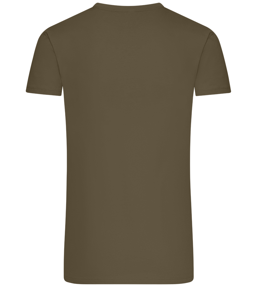 Premium men's t-shirt_ARMY_back