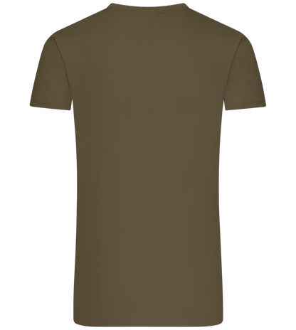 Premium men's t-shirt_ARMY_back