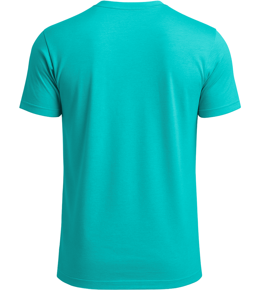 Premium men's t-shirt_CARIBBEAN BLUE_back