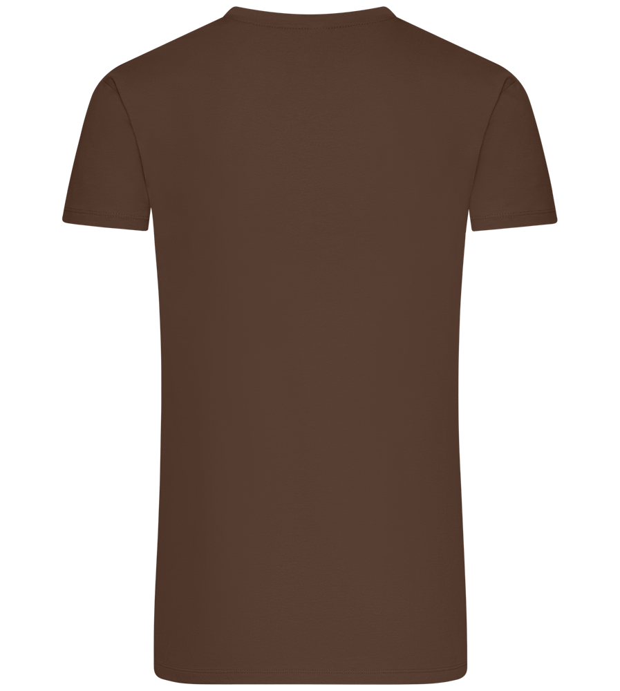 Premium men's t-shirt_CHOCOLATE_back