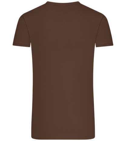 Premium men's t-shirt_CHOCOLATE_back