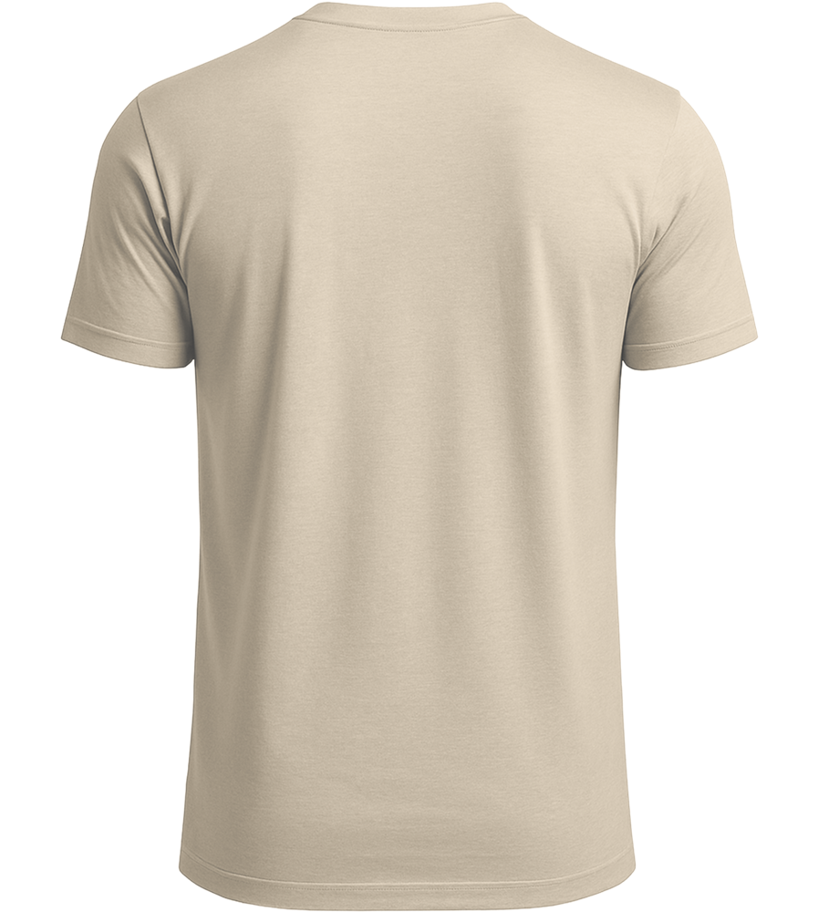 Premium men's t-shirt_CREAM_back