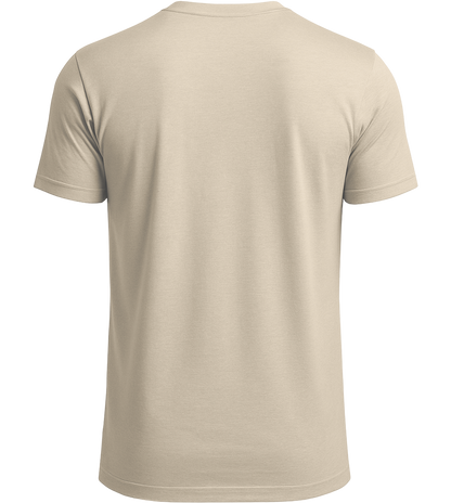Premium men's t-shirt_CREAM_back